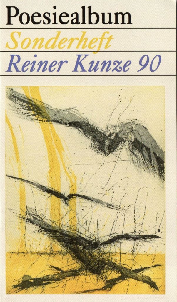 Interpretation Fünfzehn Von Reiner Kunze Reiner Kunze | Schriftsteller